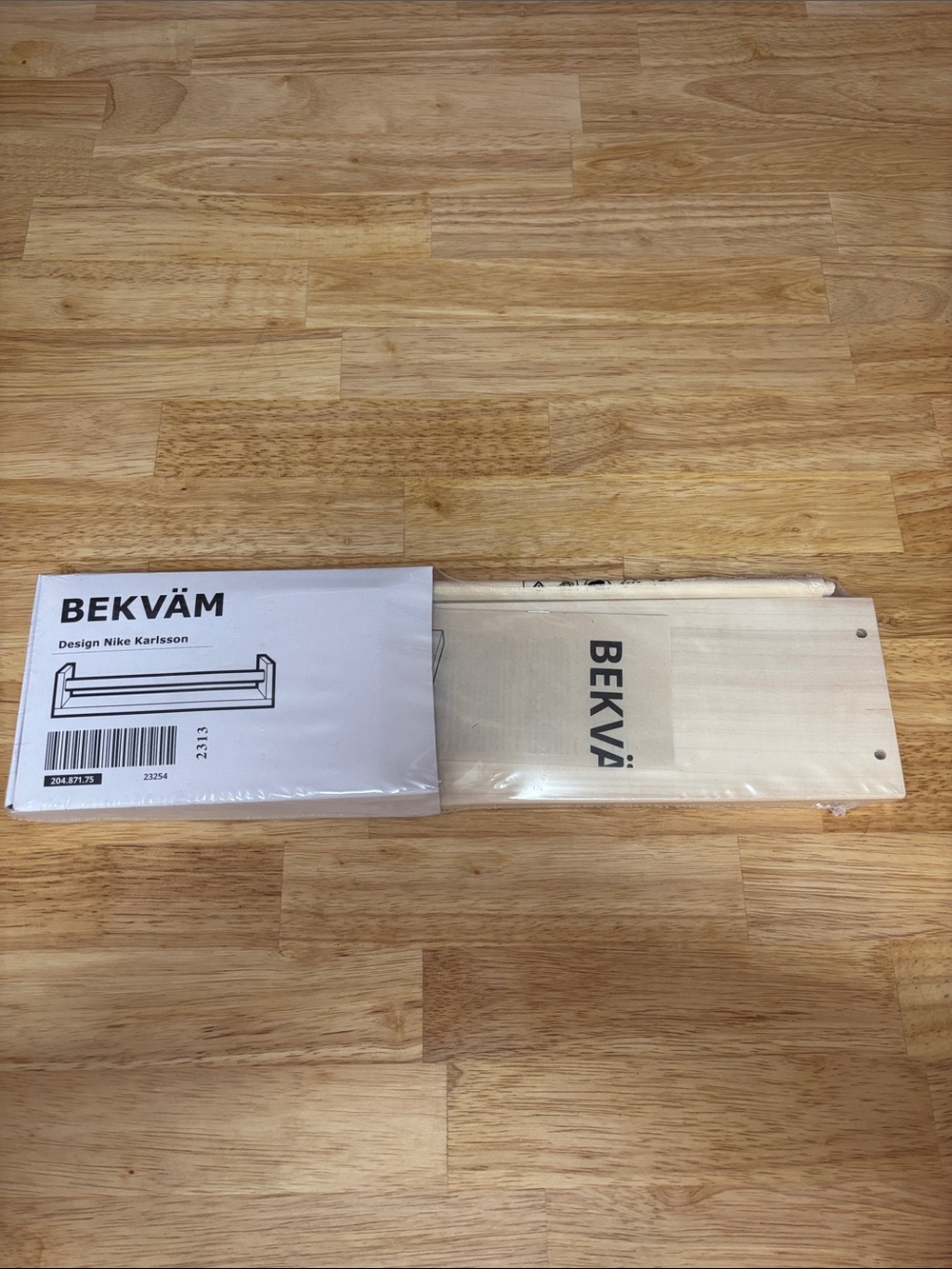 IKEA BEKVÄM Spice Tack Shelf / pine